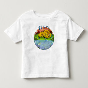 Ferald   Sleeping Ferret Toddler T-Shirt