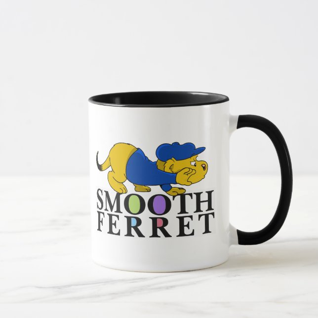 Ferald: Smooth Ferret  Mug (Right)