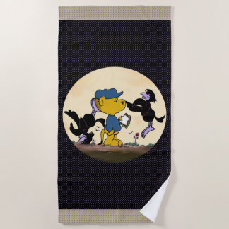 Ferald & The Pesky Crows Beach Towel