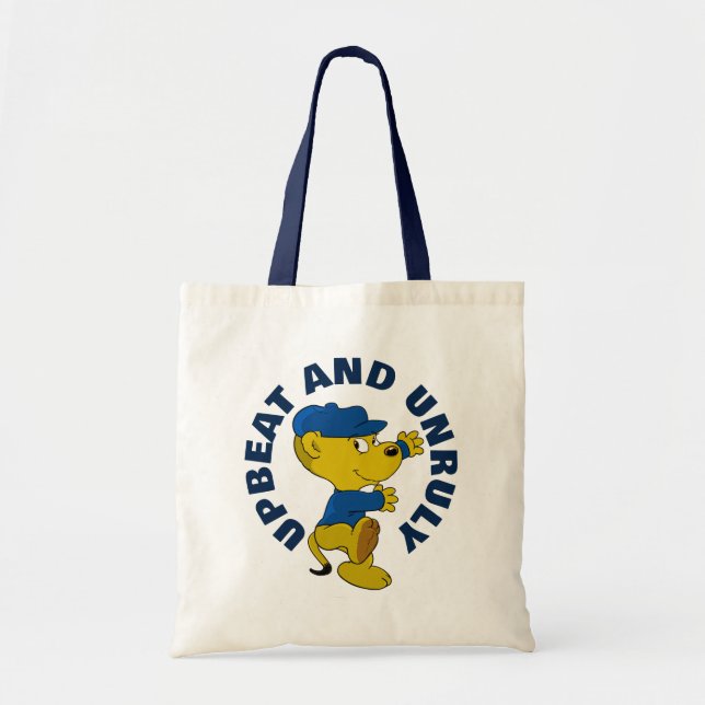 Ferald: Upbeat And Unruly Tote Bag (Front)