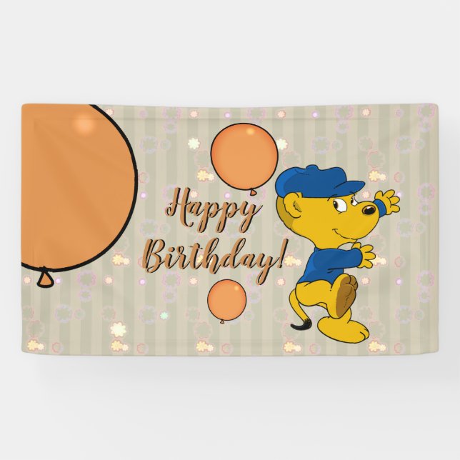 Ferald | Upbeat Birthday Banner (Horizontal)
