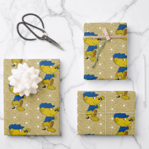 Ferald Wrapping Paper Sheet