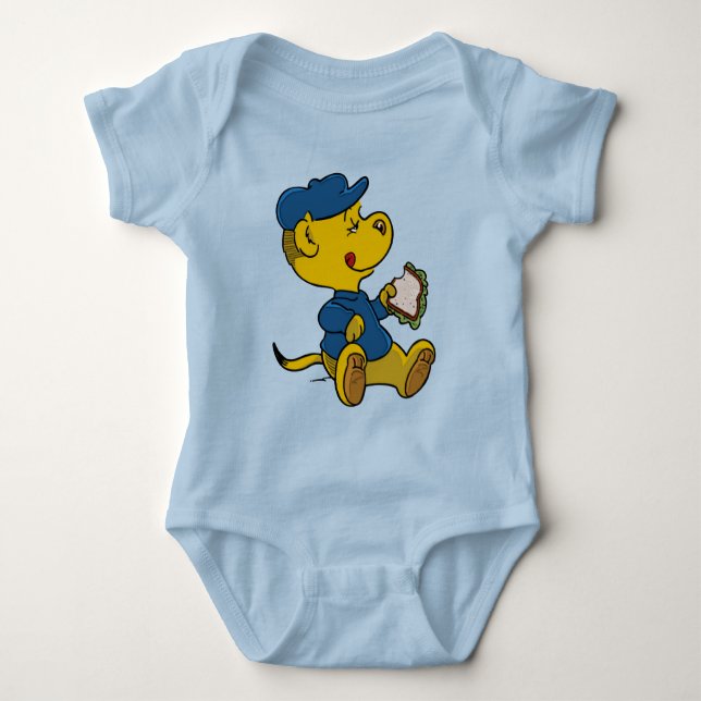 Ferald's Lettuce Sandwich Baby Bodysuit (Front)