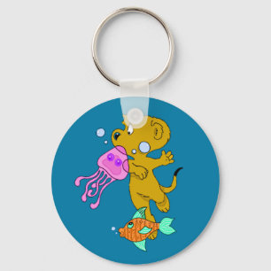 Ferald's Swim Keychain