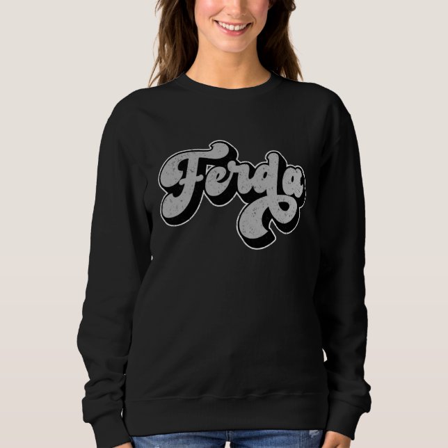 Ferda Funny Hockey Slang Canada Quotes For the Boy Sweatshirt (Front)