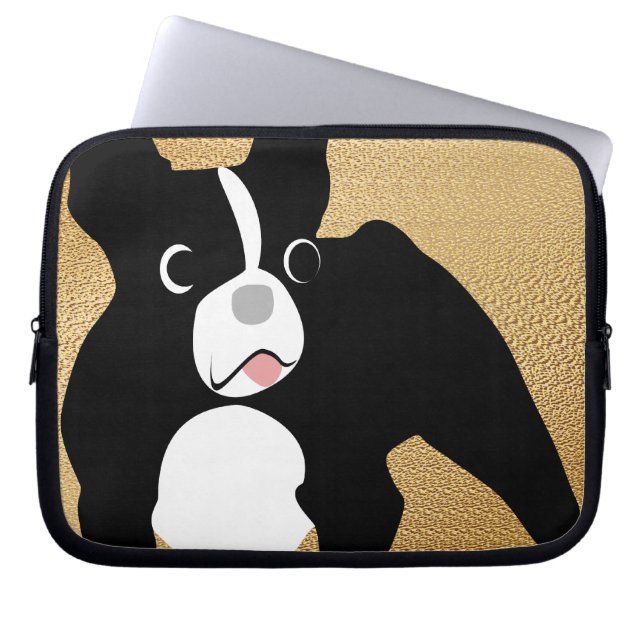 Ferdie Frenchie Laptop Sleeve (Front)