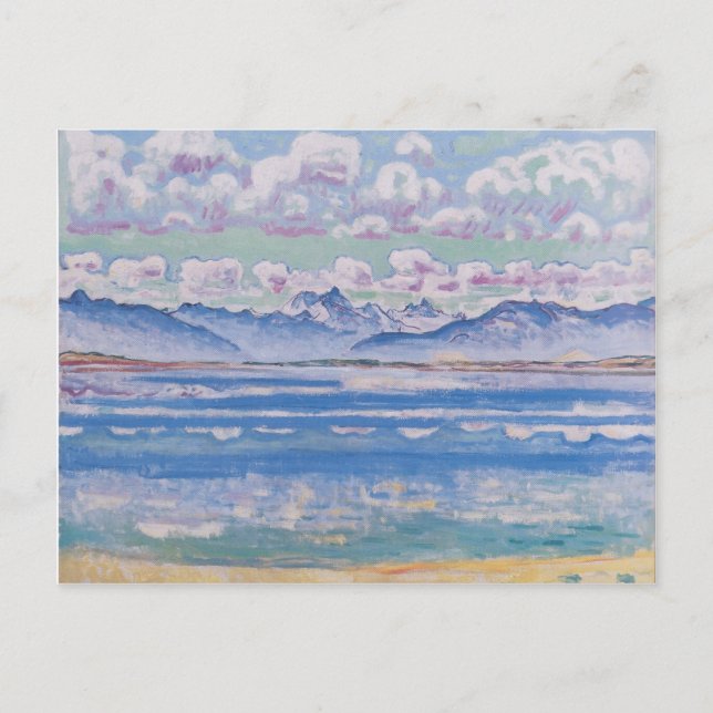 Ferdinand Hodler- Weisshorn of Montana Postcard (Front)