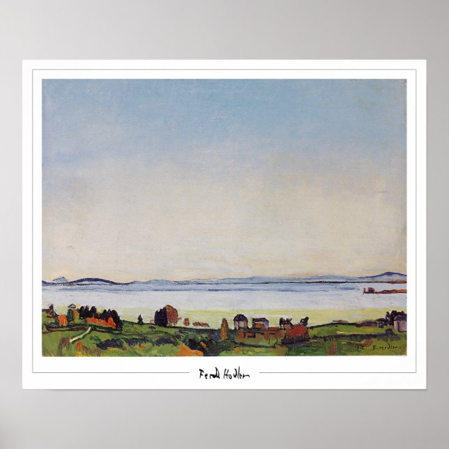Ferdinand Hodler Zedign Art Poster #130 (Front)