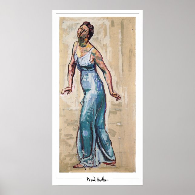 Ferdinand Hodler Zedign Art Poster #153 (Front)