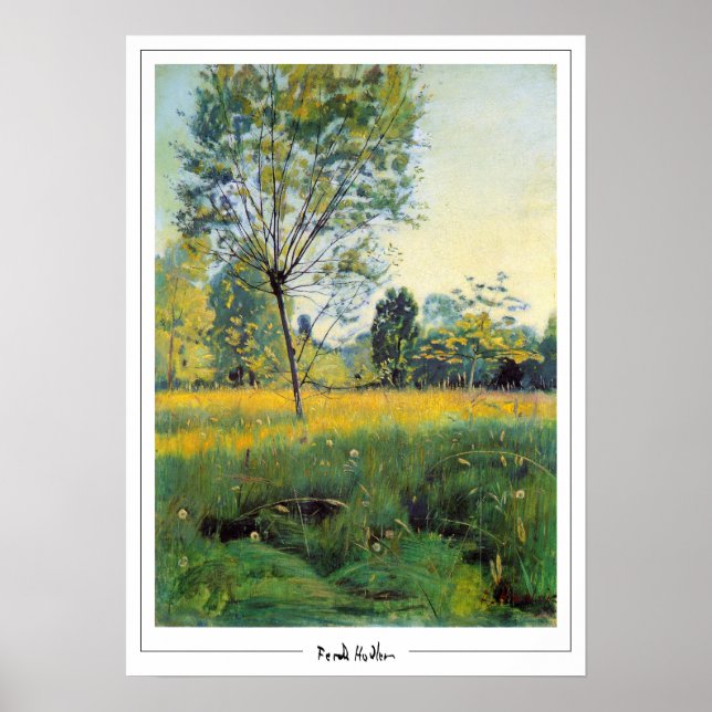Ferdinand Hodler Zedign Art Poster #16 (Front)