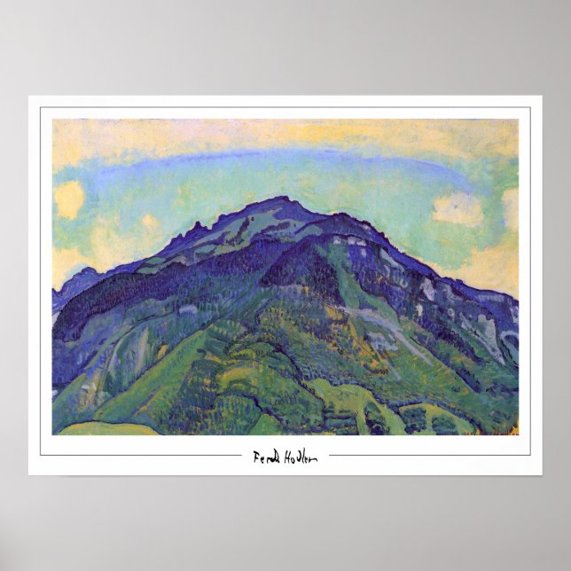 Ferdinand Hodler Zedign Art Poster #172 (Front)