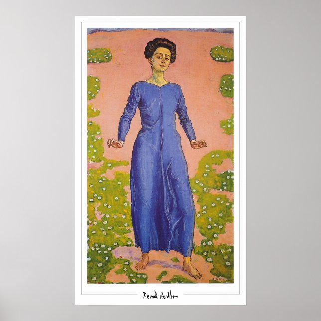 Ferdinand Hodler Zedign Art Poster #244 (Front)