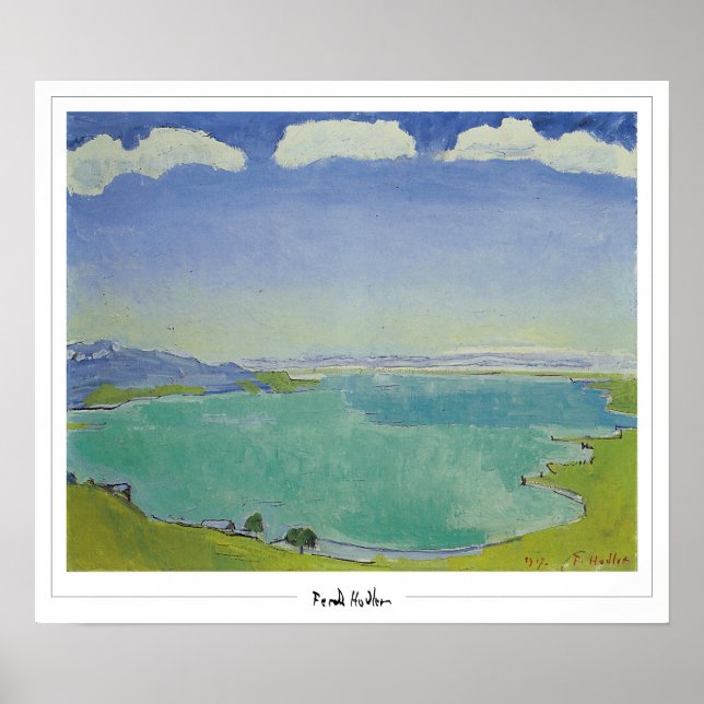 Ferdinand Hodler Zedign Art Poster #83 (Front)