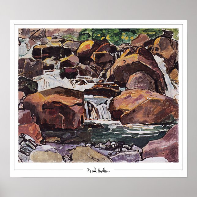 Ferdinand Hodler Zedign Art Poster #99 (Front)