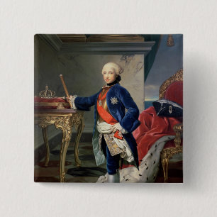 Ferdinand IV, King of Naples 15 Cm Square Badge
