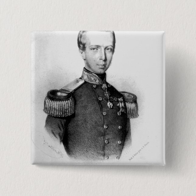 Ferdinand Max 15 Cm Square Badge (Front)