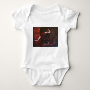 Ferdinand the bull baby bodysuit