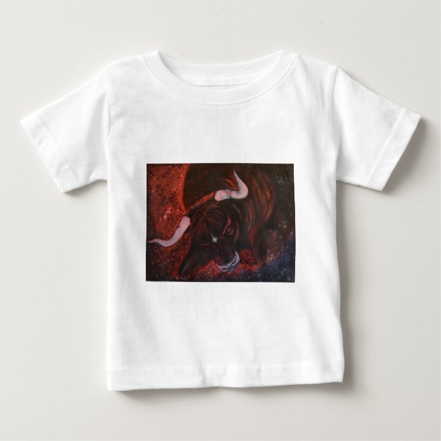 Ferdinand the bull baby T-Shirt (Front)