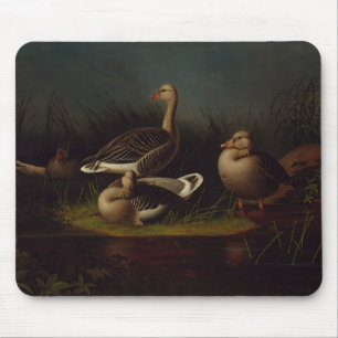 Ferdinand von Wright - Greylag Geese Mouse Pad
