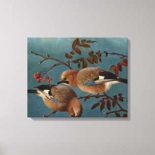 Ferdinand von Wright - Jays Canvas Print