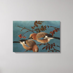 Ferdinand von Wright - Jays Canvas Print