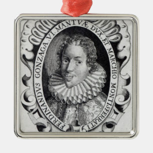 Ferdinando Gonzaga, Duke of Mantua Metal Tree Decoration