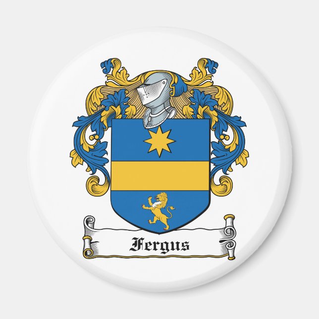 Fergus Family Crest Magnet (Front)