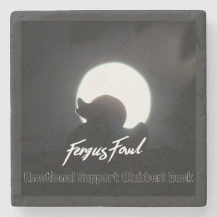 FergusFowl ES(R)D Stone Coaster