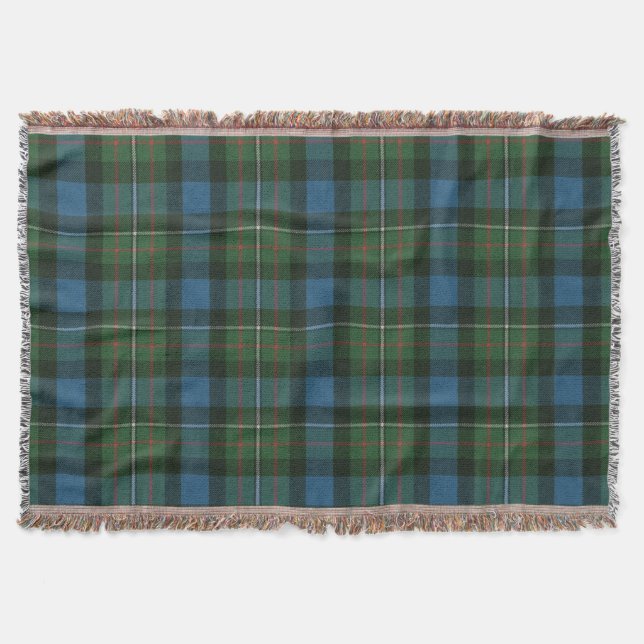 Ferguson A Original Scottish Tartan Throw Blanket (Front)
