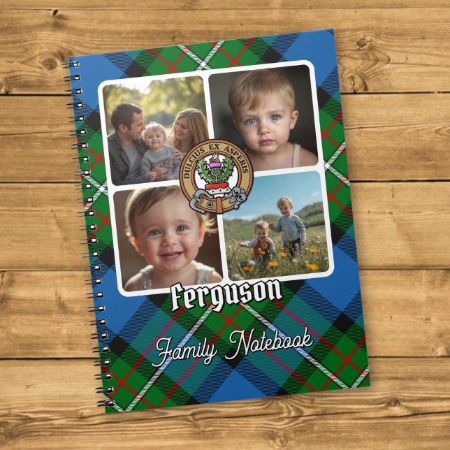 Ferguson Family Photo Collage Notebook (Creator Uploaded)