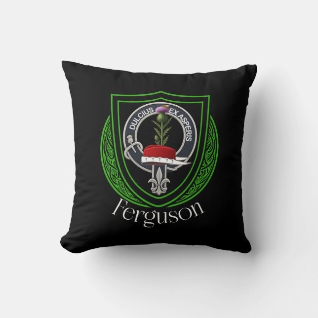Ferguson Scottish Clan Crest Cushion (Front)