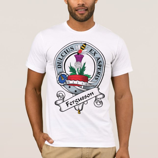 Fergusson Clan Badge T-Shirt (Front)