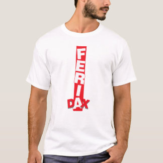 Feria Dax red & white band T-Shirt