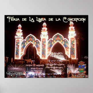 Feria de La Linea de la Concepcion Poster