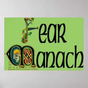 Fermanagh (Gaelic) Poster Print