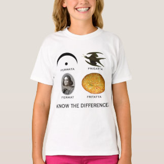 Fermatta: Know the Difference T-Shirt