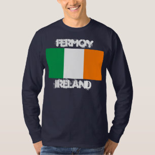 Fermoy, Ireland with Irish flag T-Shirt