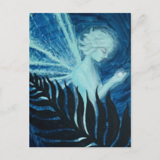 "Fern and the Pearl" Fairy Postcard