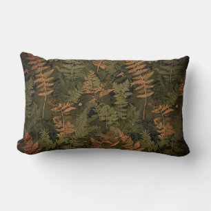 Fern Camouflage Suit Lumbar Cushion