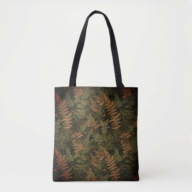 Fern Camouflage Suit Tote Bag (Front)