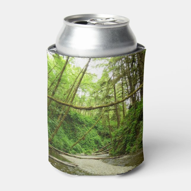 Fern Canyon I at Redwood National Park Can Cooler (Can Front)