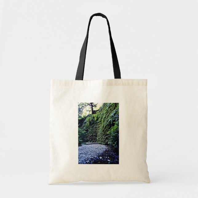 Fern Canyon, Prairie Creek Tote Bag (Front)