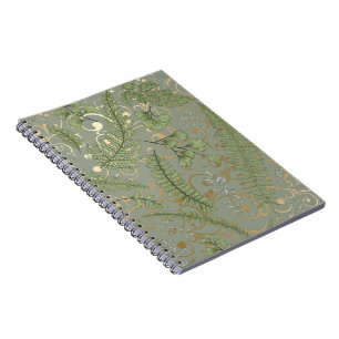 Fern Floral Pattern Notebook