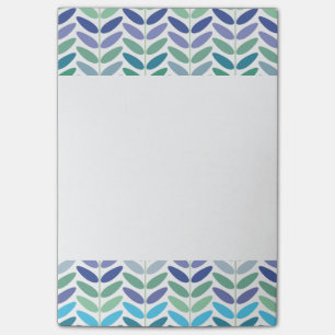 Fern Forest Elegant Spring Colours Pattern Post-it Notes