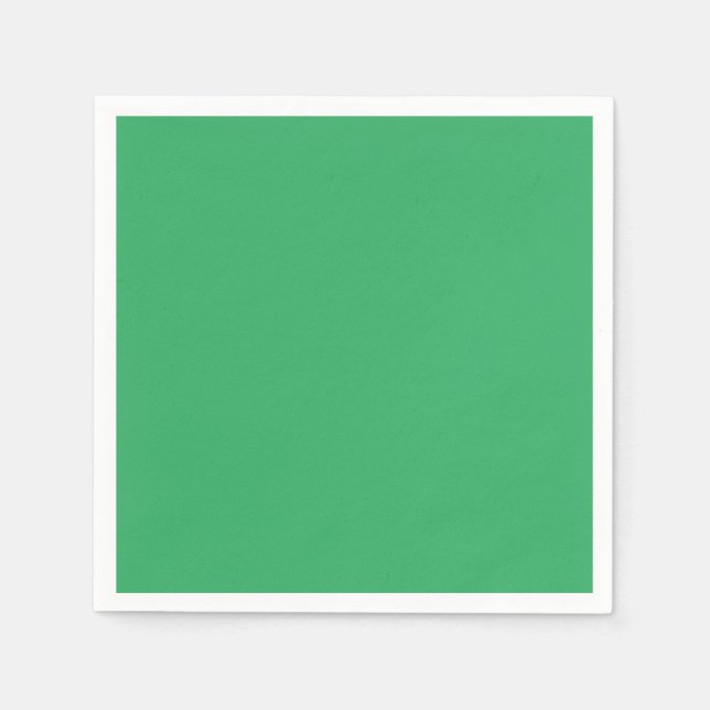 Fern,Frog Green,Gulf Stream, Napkin (Front)