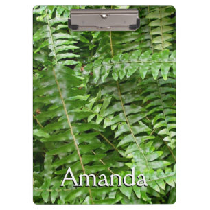 Fern Fronds I Green Nature Clipboard
