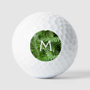 Fern Fronds I Green Nature Golf Balls
