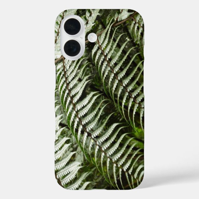 Fern Fronds II Dark Green Nature Case-Mate iPhone Case (Back)