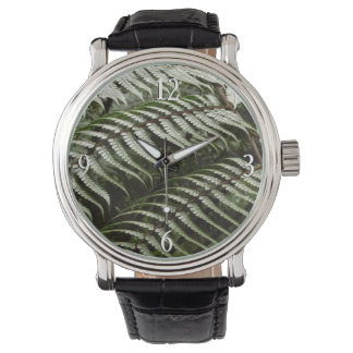 Fern Fronds II Dark Green Nature Watch