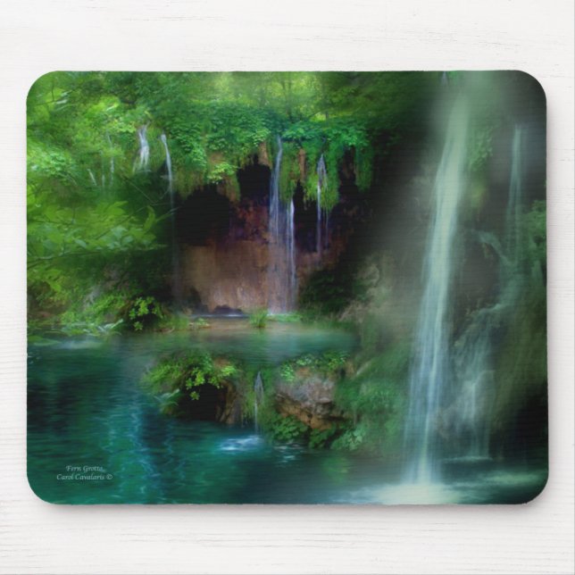 Fern Grotto Mousepad (Front)